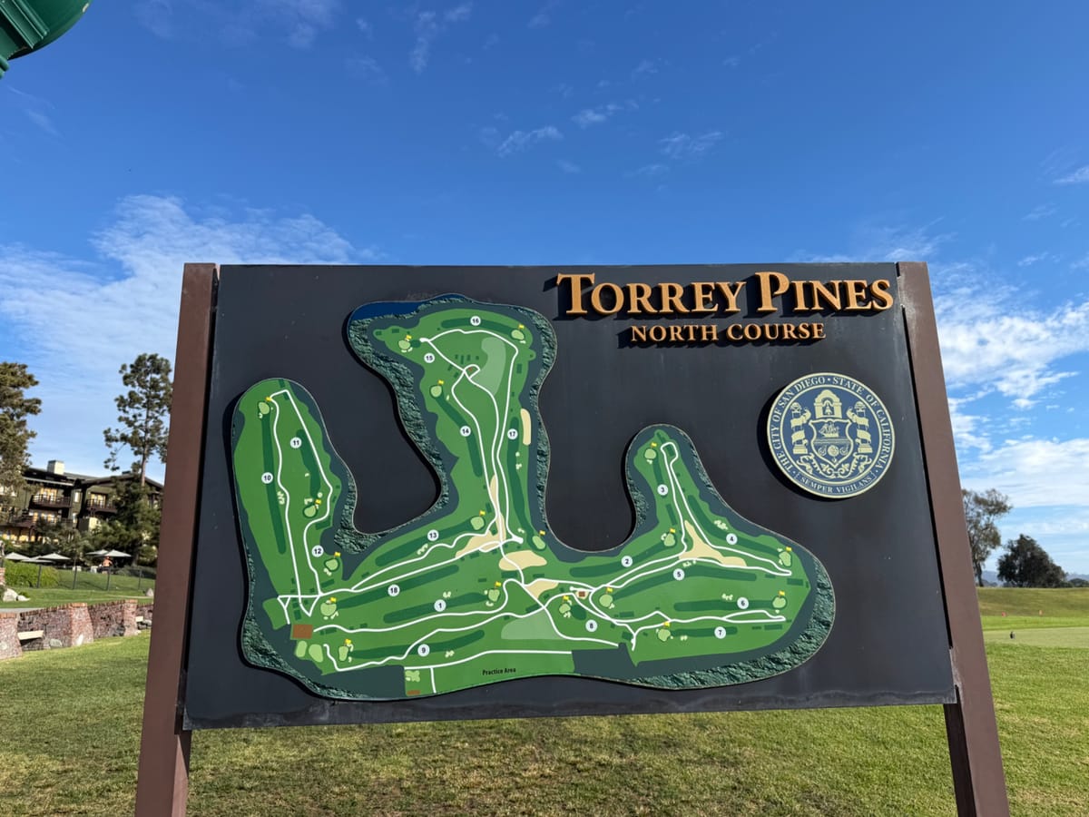 San Diego Torrey Pines Golf Course tour photo 5