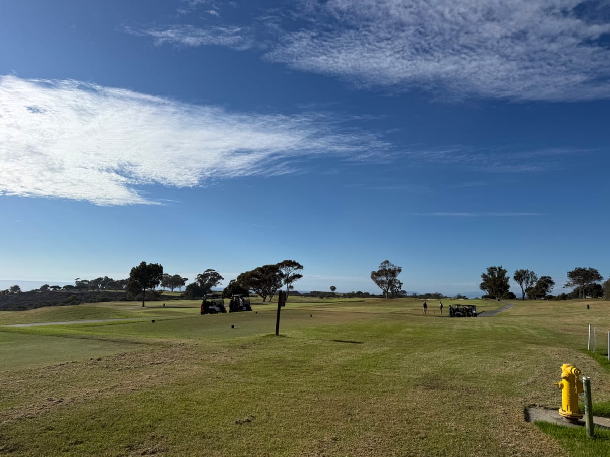 San Diego Torrey Pines Golf Course tour photo 7